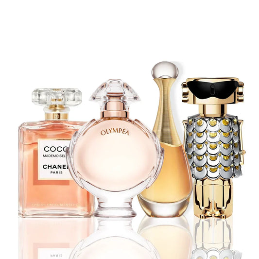 Combo 4 Parfüm - Coco Chanel + Olympea + J'Adore + Fame 100ML