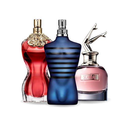 Promóciós csomag 3 parfüm: LA BELLE, ULTRA MALE és Gaultier SCANDAL 100 ml.